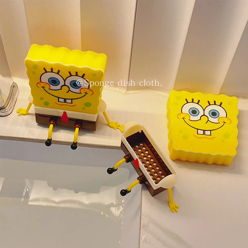 SpongeBob Scrub & Store Set